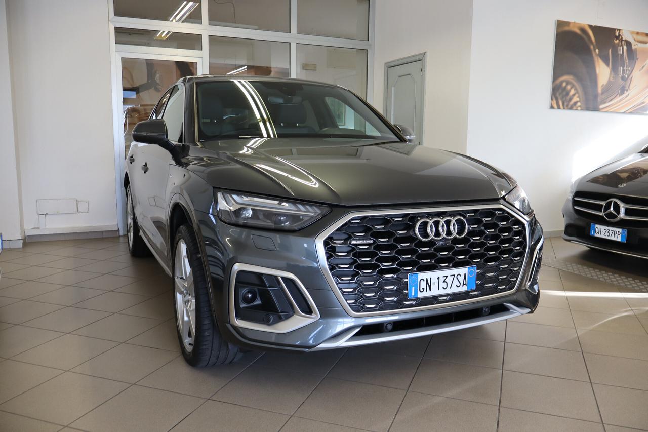 AUDI Q5 SPORTBACK 40 2.0 TDI SLINE QUATTRO S-TRONIC MATRIX - TETTO