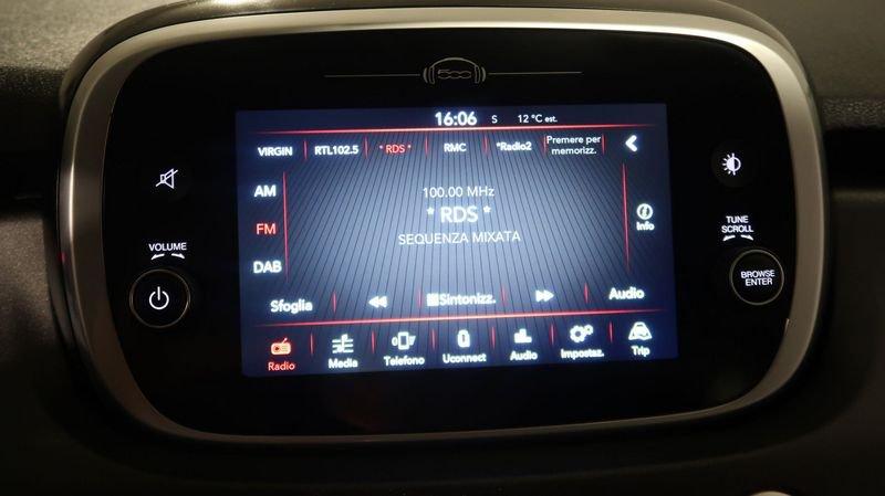 FIAT 500X 500X 1.3 MultiJet 95 CV #CARPLAY#FENDI#RUOTINO#