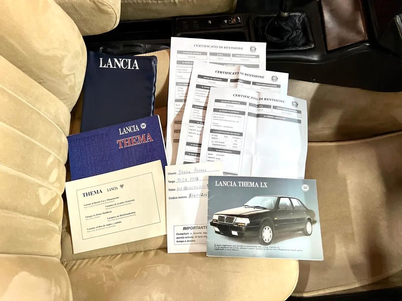 Lancia Thema 2.0 i.e. turbo 16V cat LX