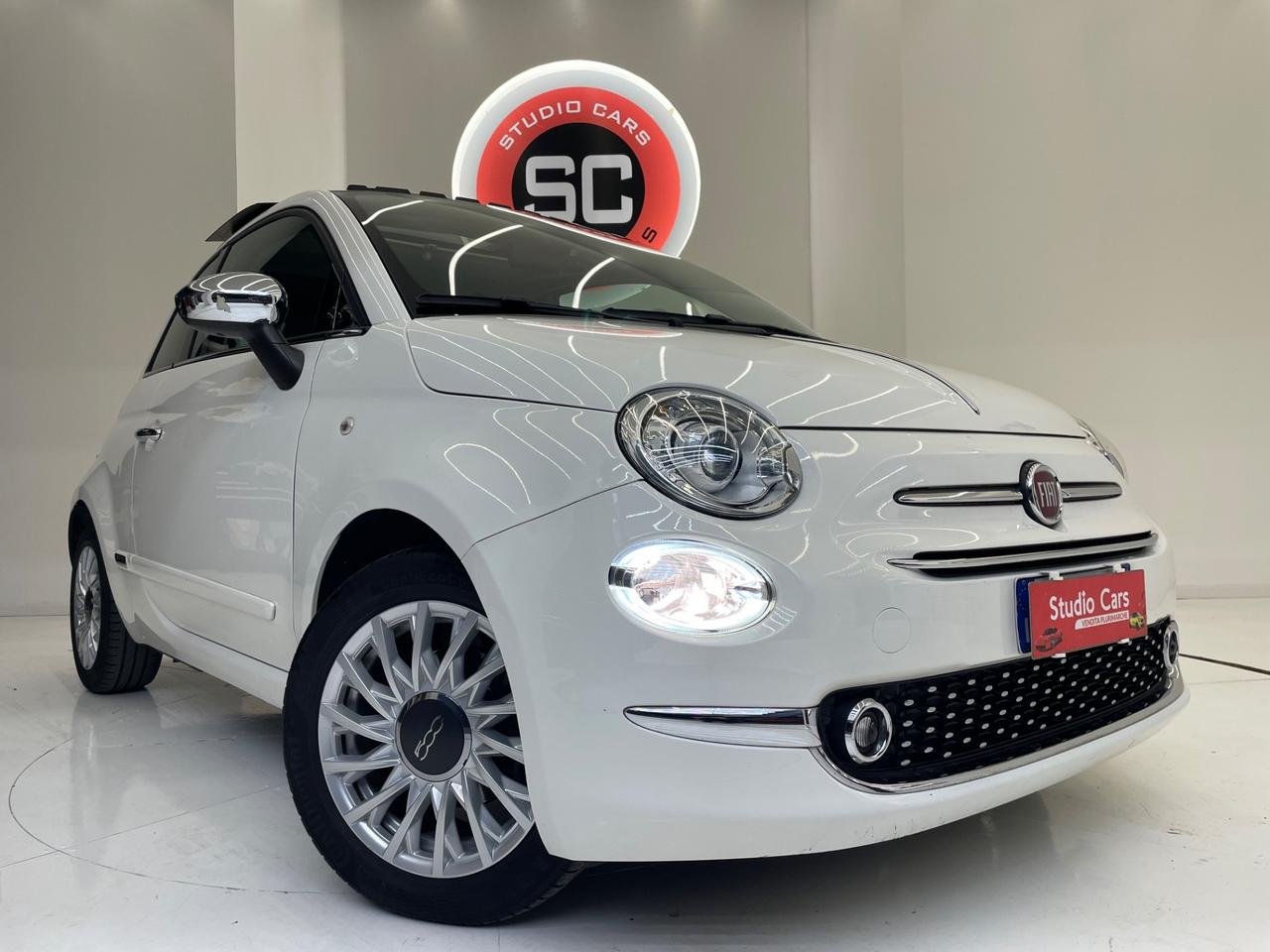 Fiat 500 1.2 Lounge 69CV*Tetto*Pelle*Navi