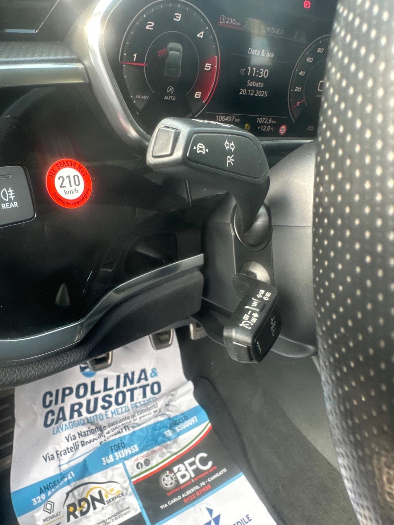 Audi Q3 SPB 35 TDI S line 10/2023 KM 106928 CERT 1PROP