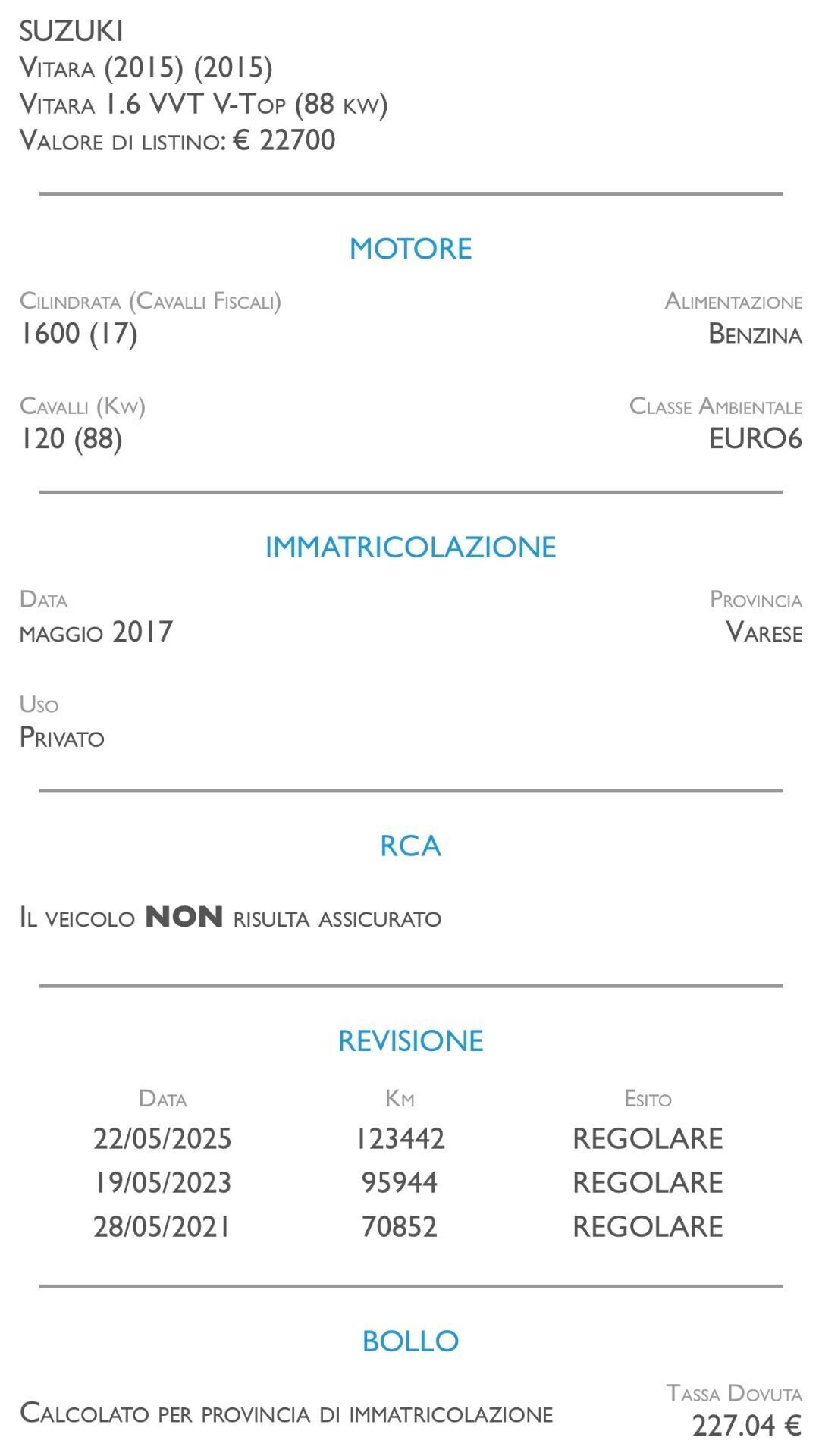 Suzuki Vitara 1.6 VVT V-Top - UNICO PROPRIETARIO