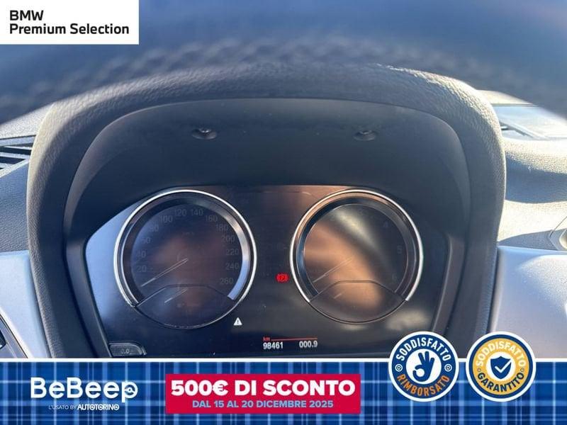 BMW X1 SDRIVE18D BUSINESS ADVANTAGE AUTO