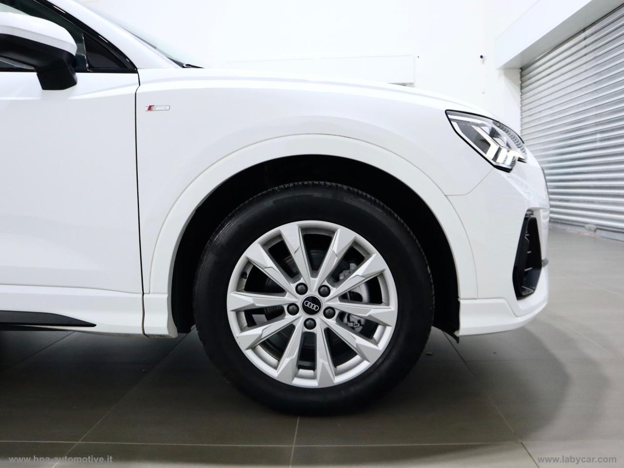 AUDI Q3 2.0TDI S-line TETTO LED MATRIX PELLE RETROCAMERA