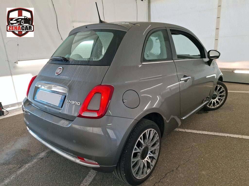 Fiat 500 1.0 Hybrid Dolcevita Unico Proprietario Interni Pelle Bianca