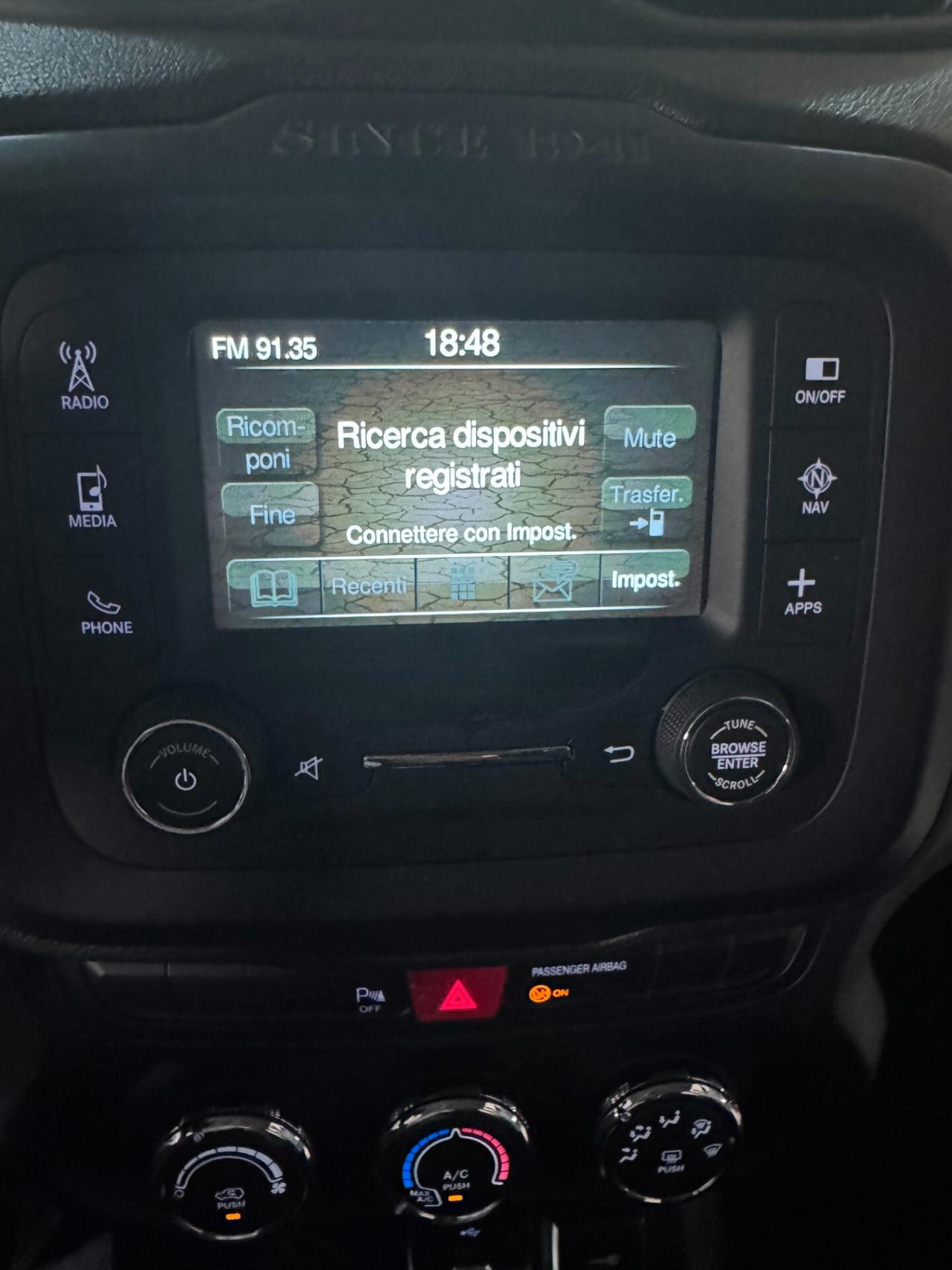 Jeep Renegade 1.6 Mjt 105 CV Business NAVIGATORE