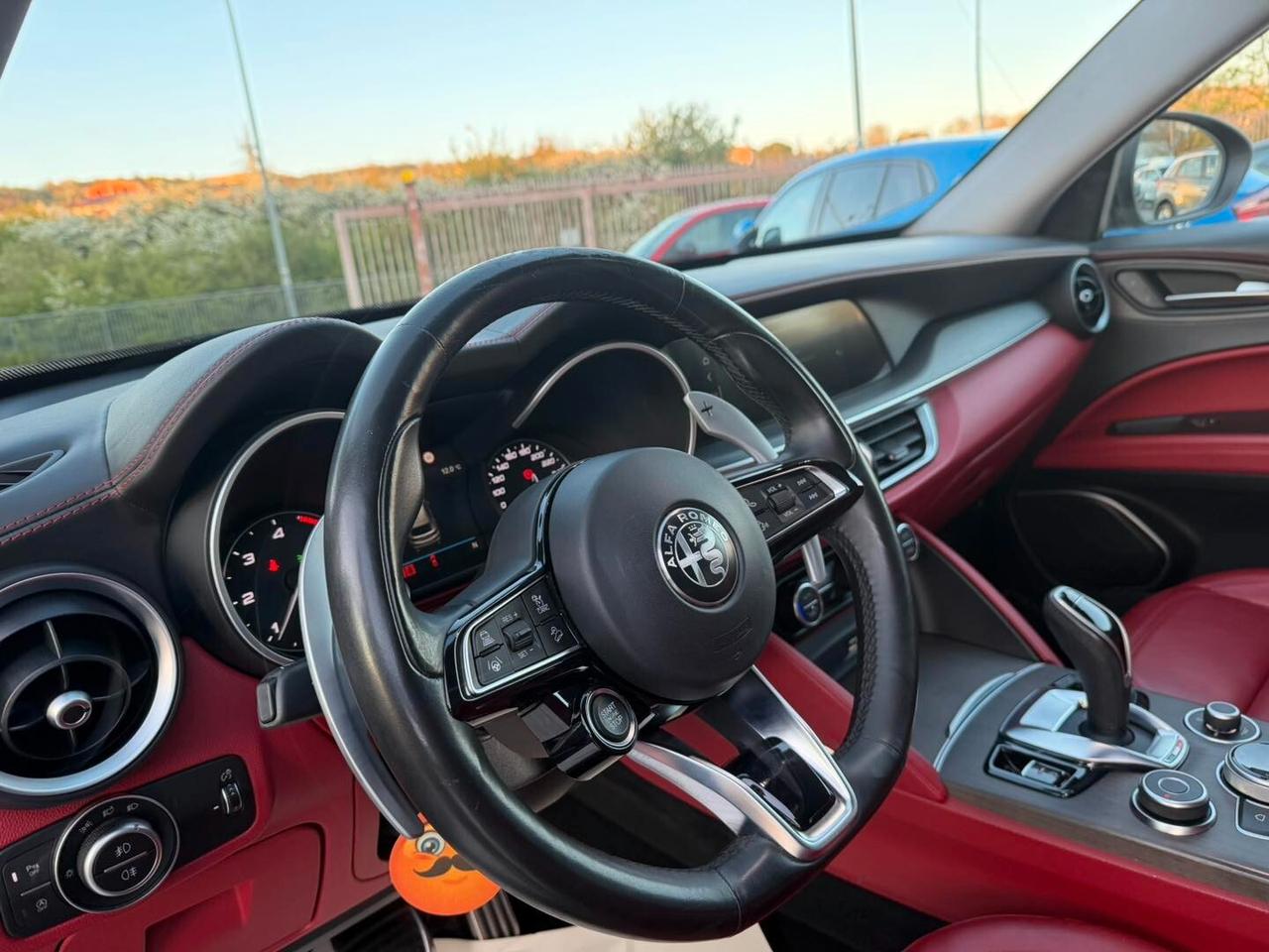 Alfa Romeo Stelvio 2.2 210CV Q4 -T.I- PELLE ROSSA