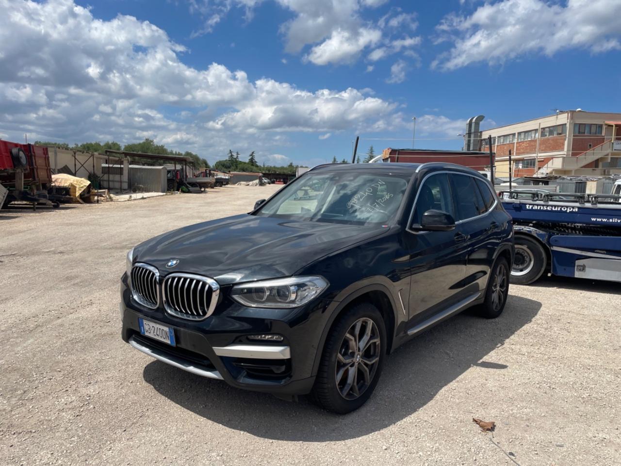 Bmw X3 xDrive20d xLine TETTO NAVY PELLE LED 19