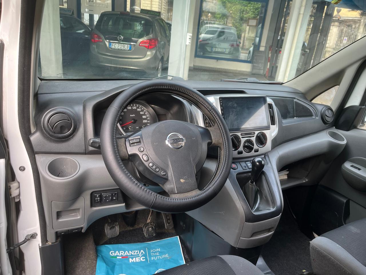 NISSAN NV200 1.5 DCI 90 DPF - AUTOCARRO 2 POSTI - PORTATA 632 KG. - ANCHE PER NEOPATENTATI