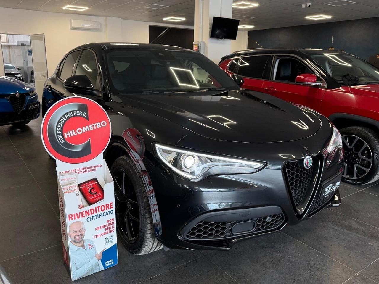 ALFA ROMEO STELVIO VELOCE 2.2 210CV Q4 PELLE NAVI CAM ANNO 2021