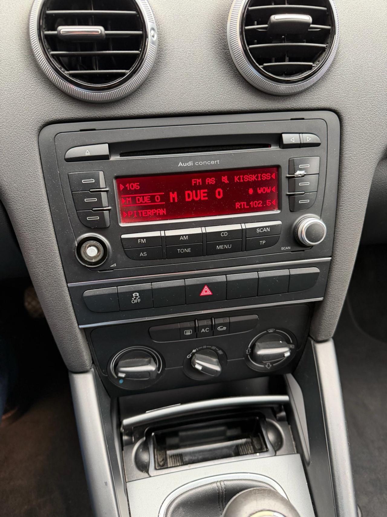 Audi A3 1.6 TDI 90 CV CR F.AP. Ambition