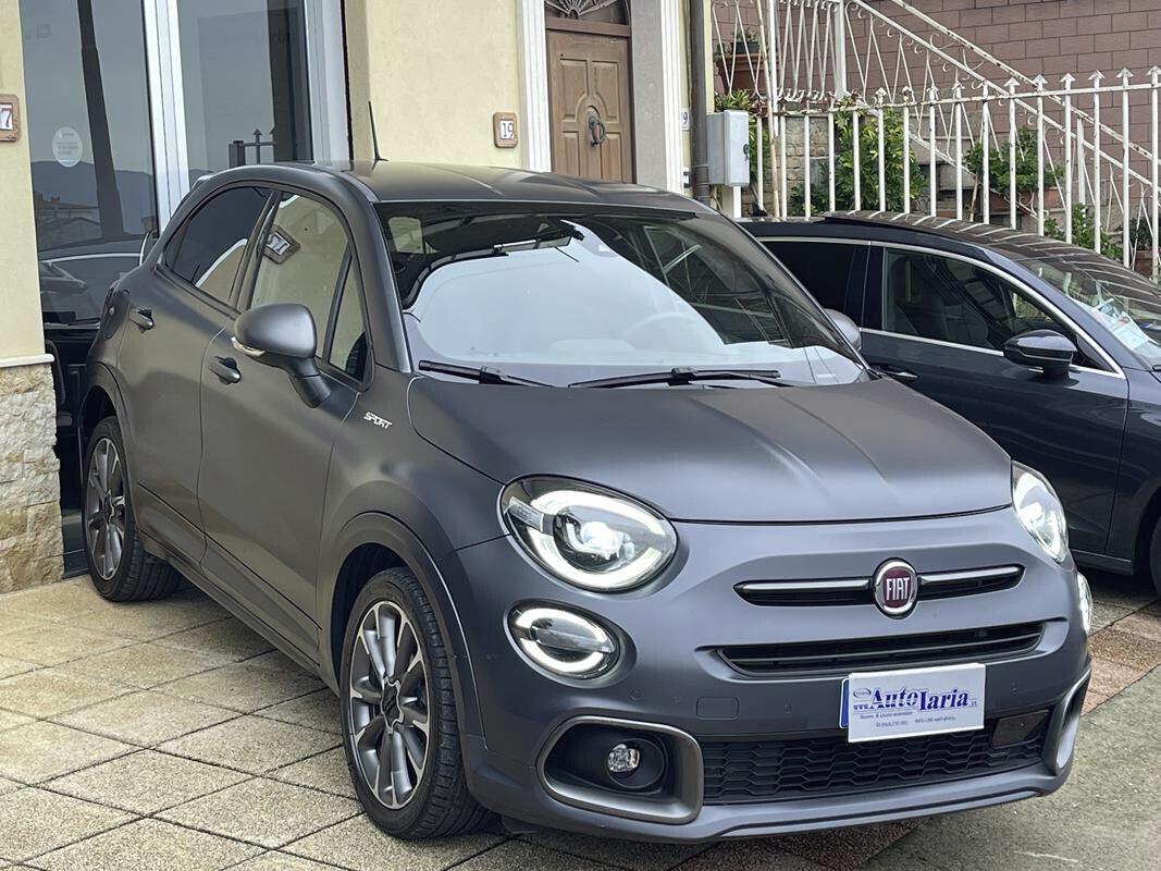 Fiat 500X 1.6 MultiJet 130 CV Sport Fari Full LED, Retrocamera, Navigatore, Cerchi 18, Grigio opaco