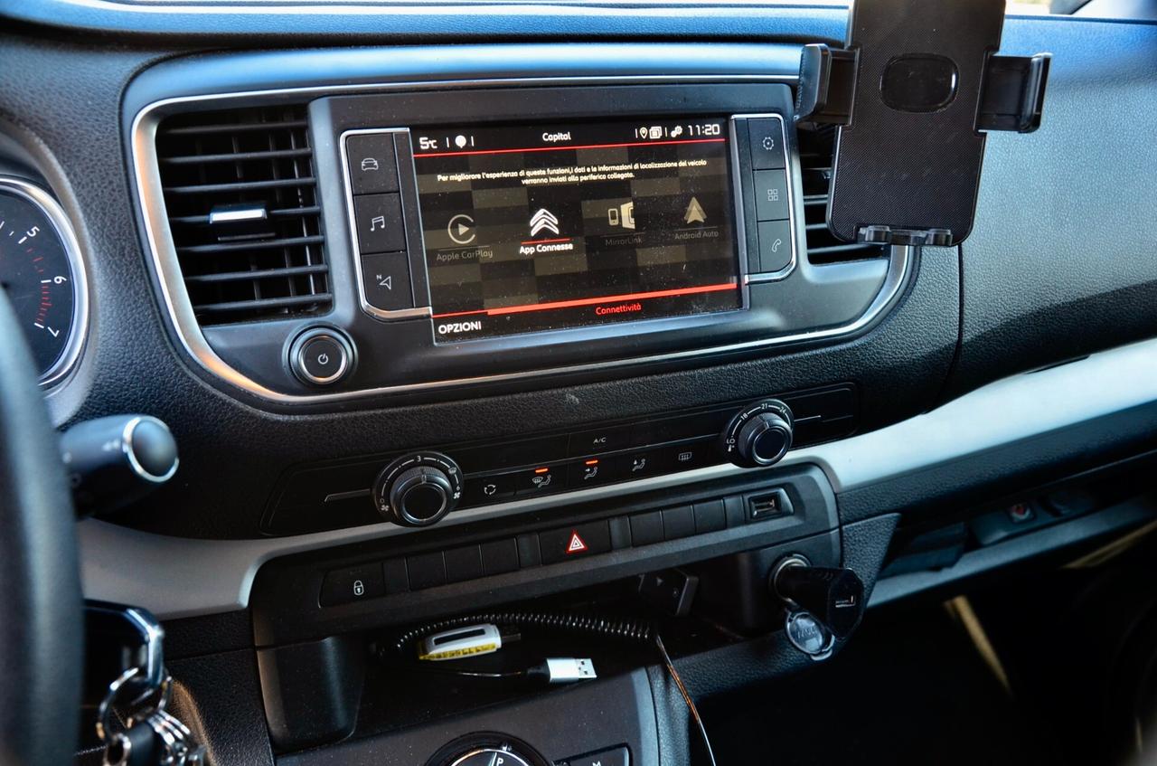 CITROEN SPACETOURER 2.0 HDI 177cv EAT8 8 POSTI, UFF ITALIANA, EURO 6D, NAVI, RETROCAMERA, PERMUTE