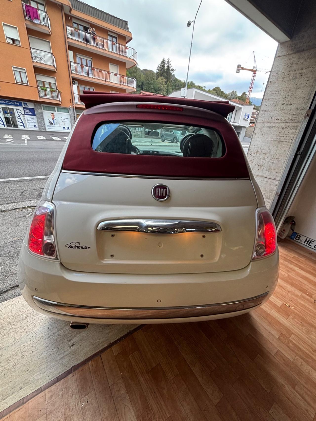 Fiat 500 C 1.2 benzina - 82.000 Km-anno 2014- euro 6