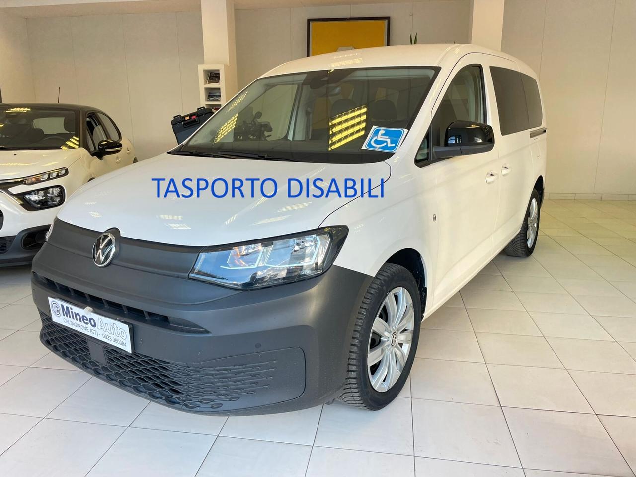 VOLKSWAGEN CADDY TRASPORTO DISABILI MAXI 2.0 TDI 102 CV 2022