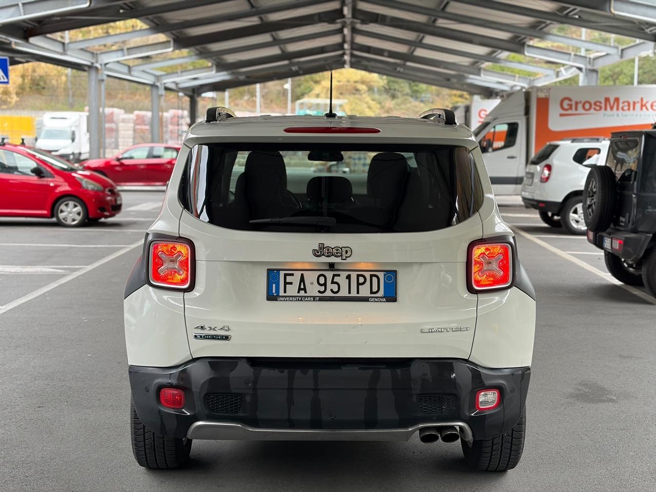 Jeep Renegade 2.0 Mjt 140CV 4WD LIMITED EURO6