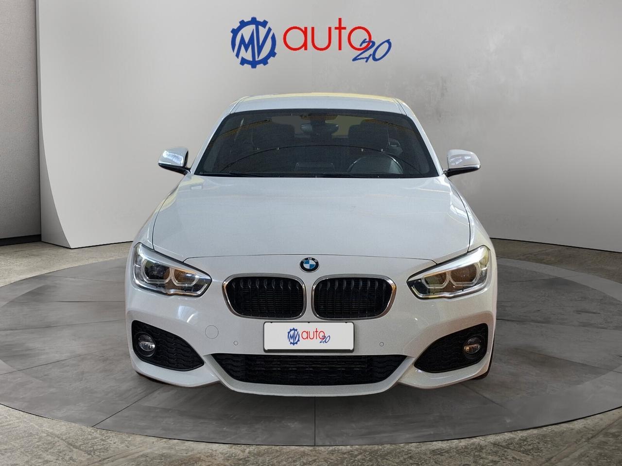 Bmw 114 114d 5p. Msport full optional bianco perla