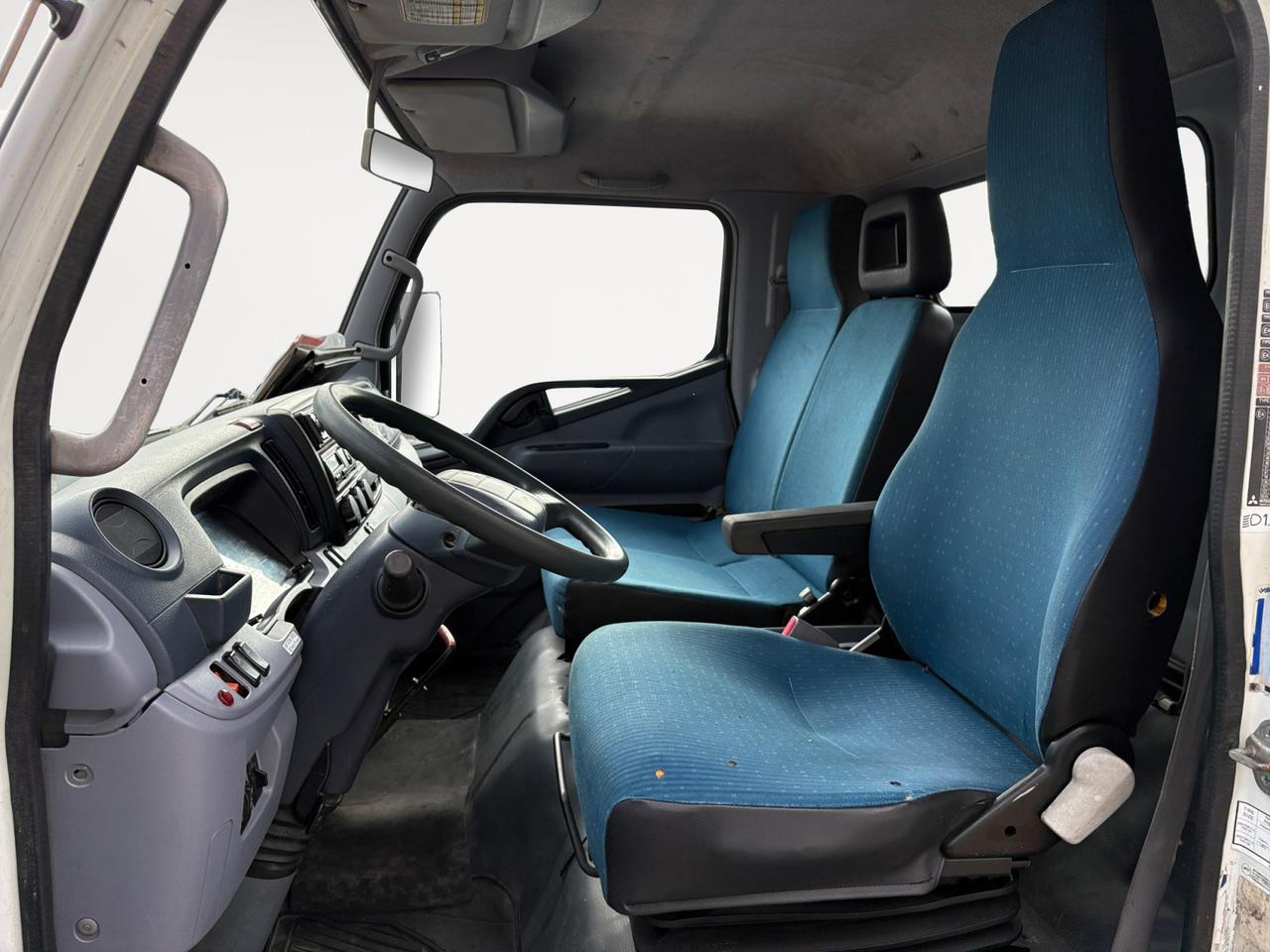MITSUBISHI MITSUBISHI CANTER 75 CON GRU HIAB CASSONE PIANALATO