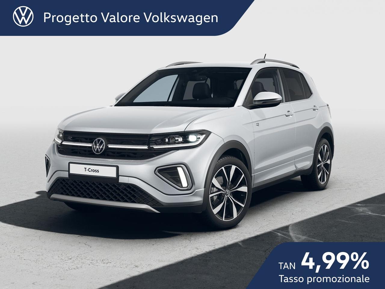 Volkswagen T-Cross 1.0 tsi r-line 115cv