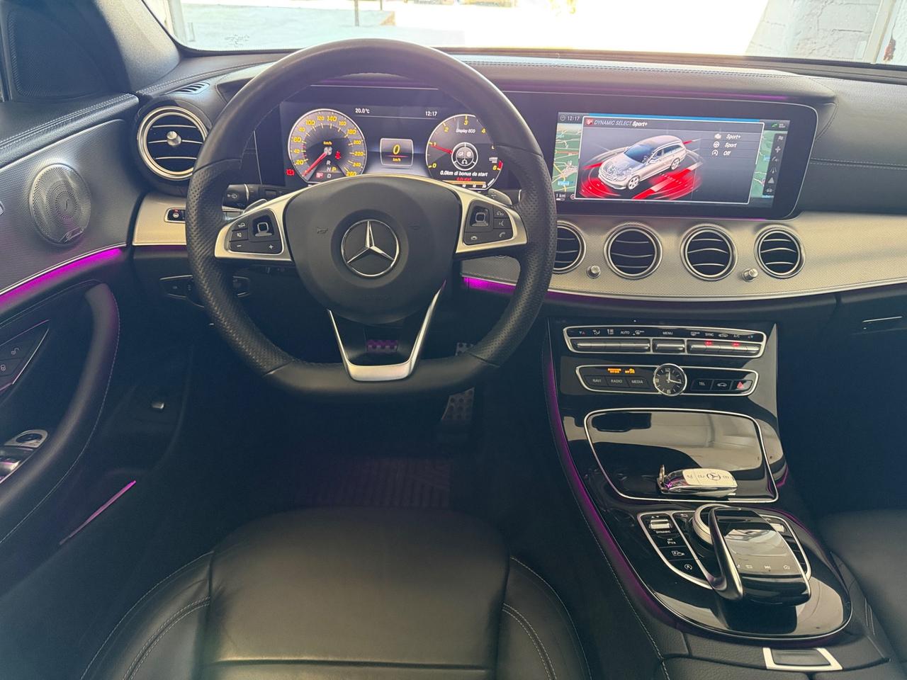 Mercedes E 220d AMG Line Tetto+Pelle+Led +Burmester Top Full