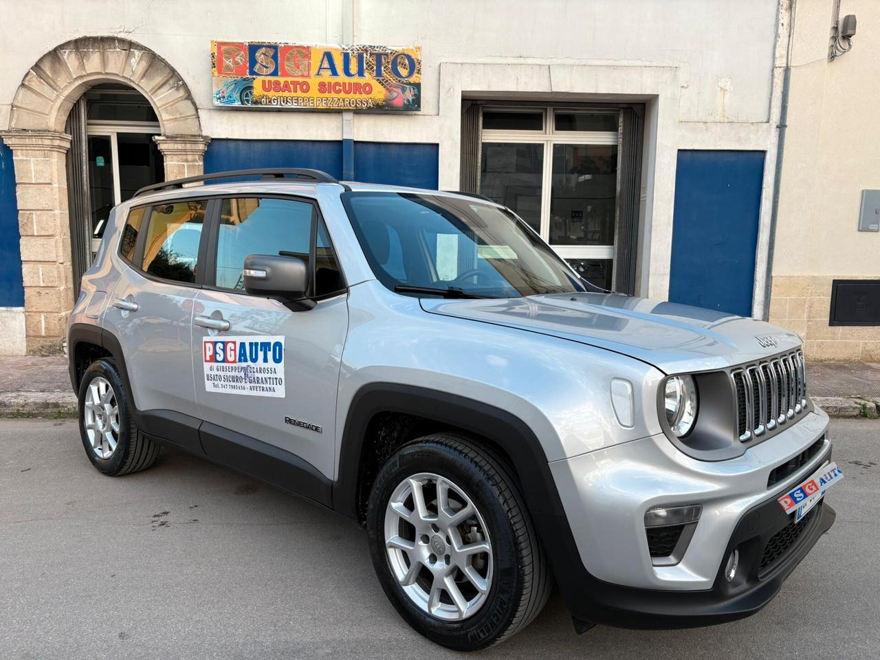 JEEP RENEGADE 1.6 MJT 130CV 2021 TUTTA TAGLIANDATA JEEP COMPRESA DISTRIBUZIONE