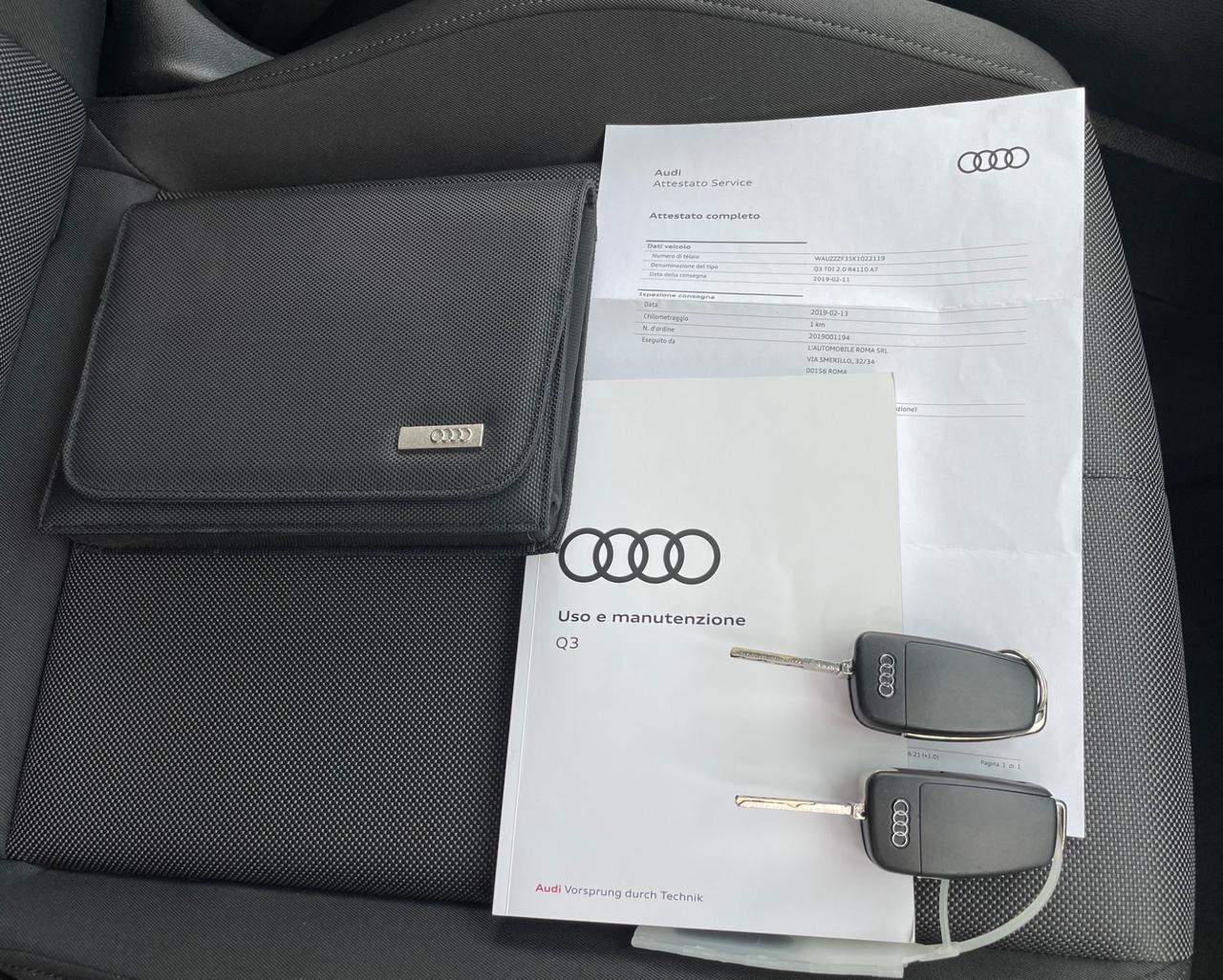 Audi Q3 2.0 TDI - NEW MODEL - STRONIC - 2019