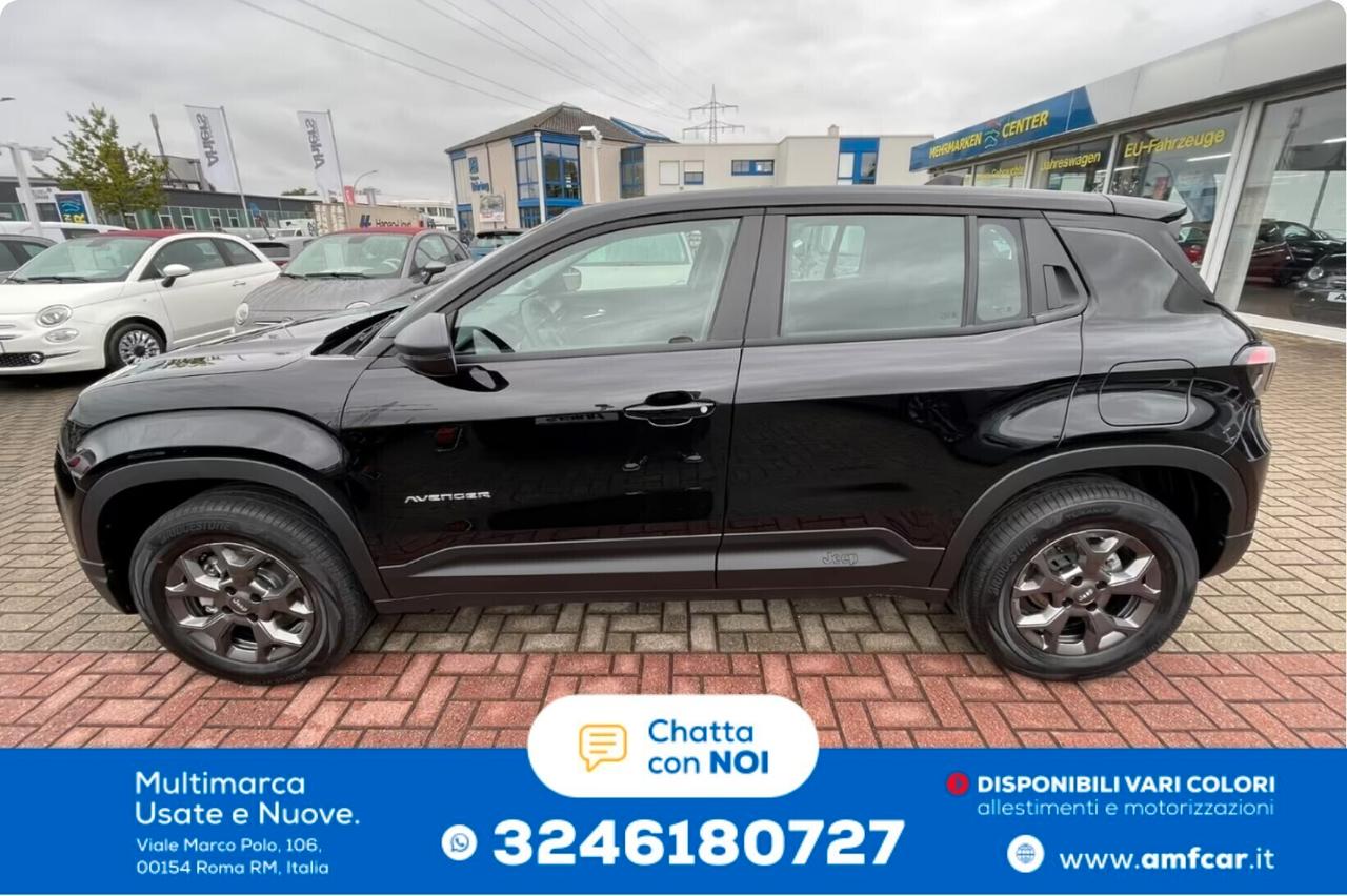 Jeep Avenger Longitude + AUTOMATICA + SEDILI RISCALDATI + CARPLAY +