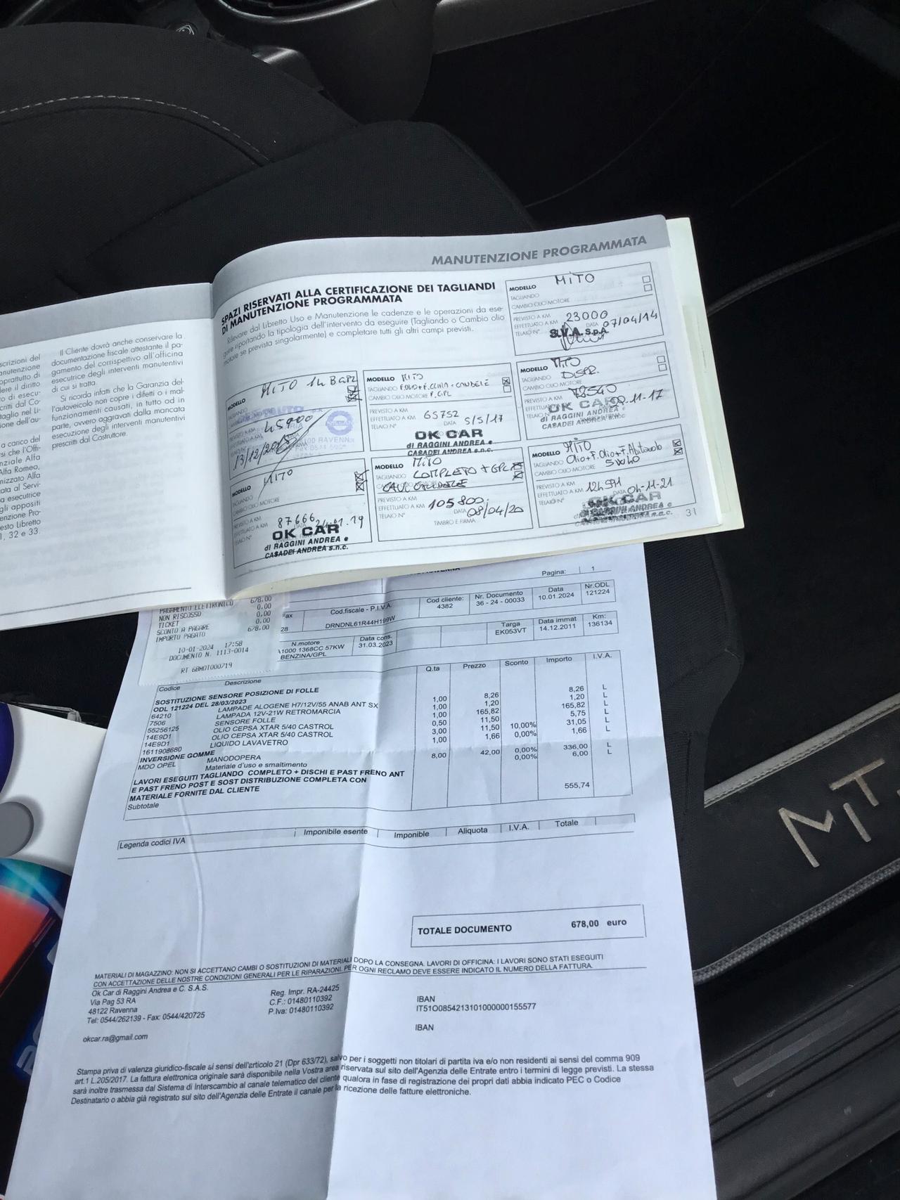 Alfa Romeo MiTo 1.4 78 CV 8V S&S Distinctive GPL