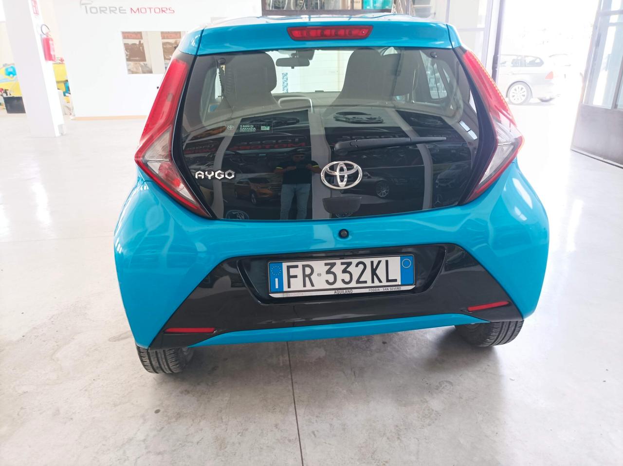 Toyota Aygo 1.0 VVT-i 72 CV 5 porte x-cool 07/2018