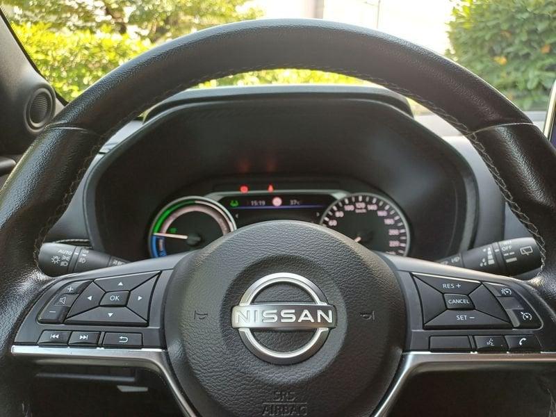 Nissan Juke 1.6 hev N-Connecta R19-TETTO NERO-KM CERTIFICATI
