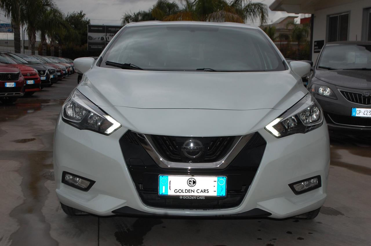 Nissan Micra 1.0 ig-t 90CV Eco Acenta Gpl Uff Italy USB Clima