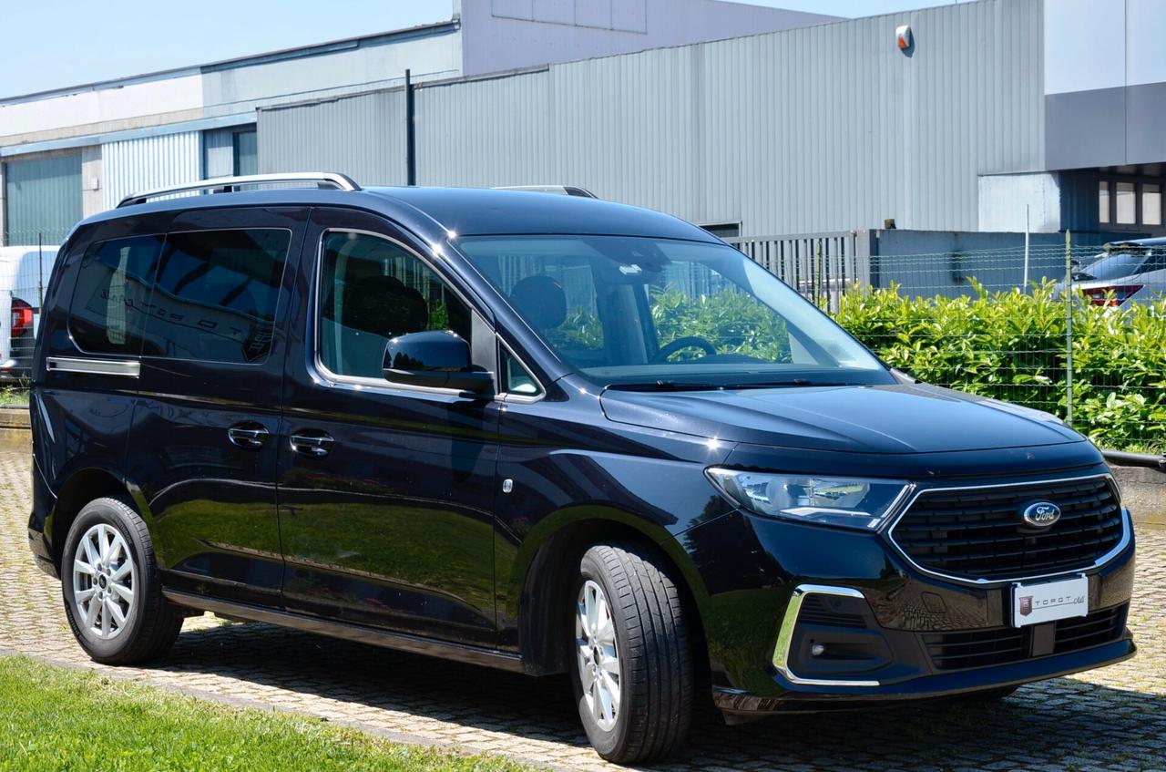 FORD TOURNEO CONNECT TITANIUM 1.5 114cv 7 POSTI, IVA COMPRESA, GARANZIA UFF FORD, UNICOPROPRIETARIO, UFF ITALIANA, EURO 6D, GANCIO TRAINO, APPLE ANDROID, PERMUTE