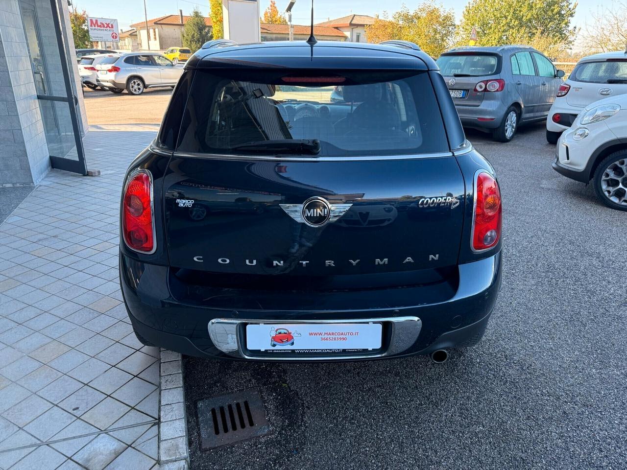 Mini Cooper Countryman 2.0 Diesel Cambio automatico Neopatentati