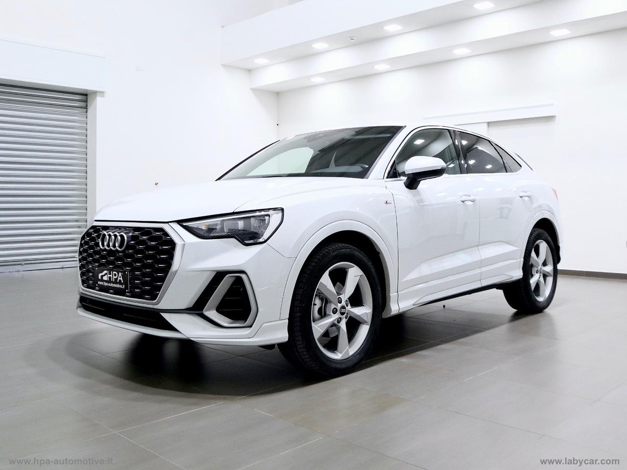AUDI Q3 SPORTBACK 2.0TDI S-tronic S-Line LED NAVI PELLE CERCHI 19 RETROCAMERA