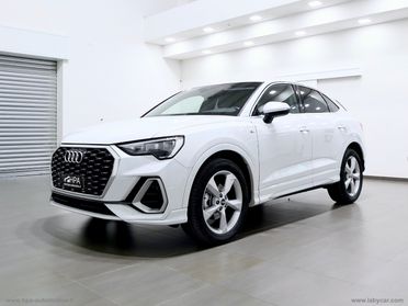 AUDI Q3 SPORTBACK 2.0TDI S-tronic S-Line LED NAVI PELLE CERCHI 19 RETROCAMERA