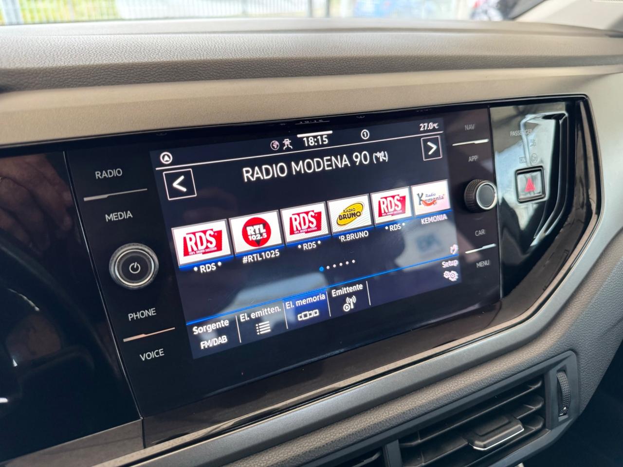 VOLKSWAGEN POLO Comfortline TGI Metano-Carplay