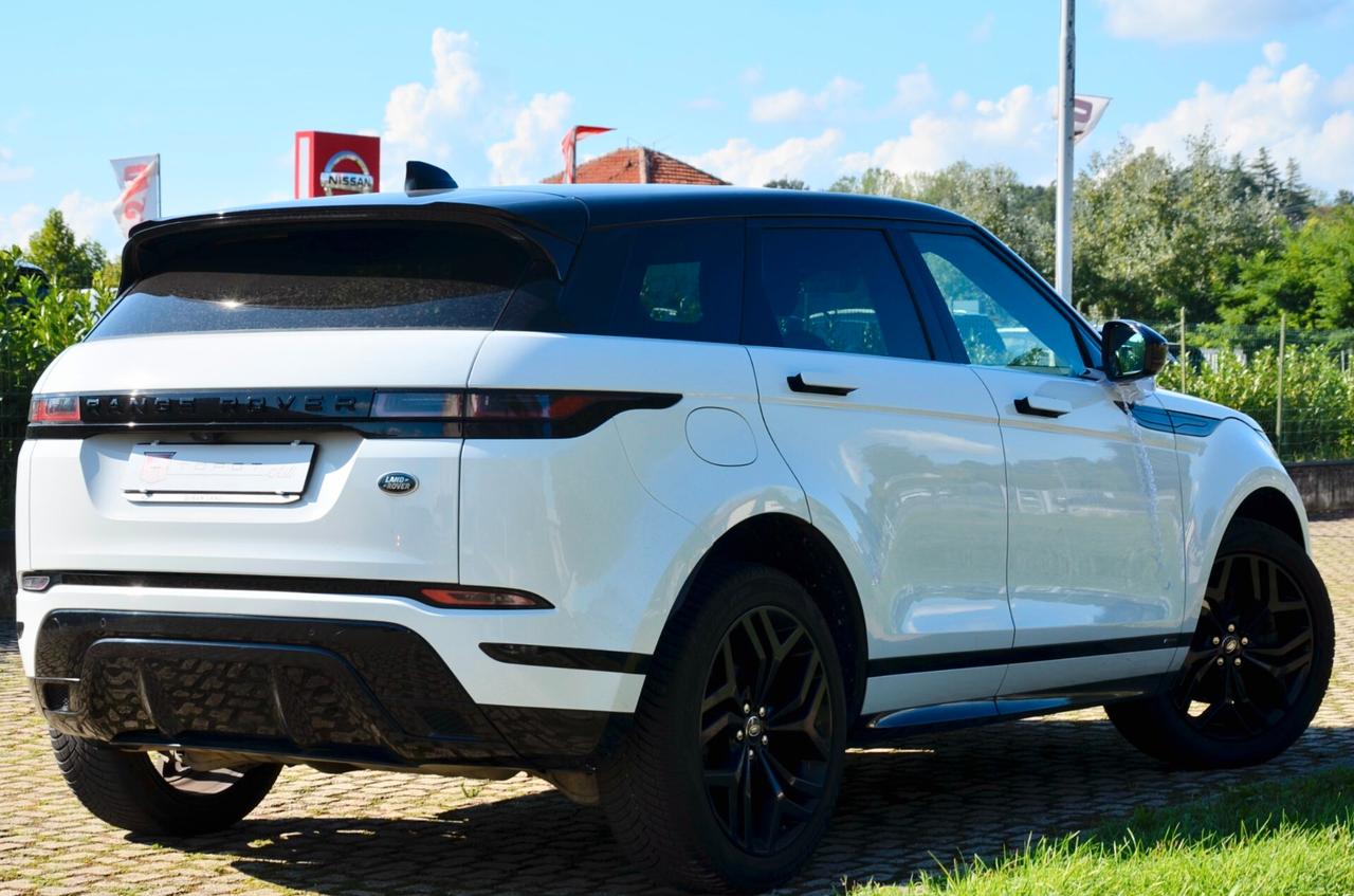 LAND ROVER RANGE ROVER EVOQUE 2.0d i4 MHEV R-DYNAMIC HSE AWD 150cv AUTO, UNICOPROPRIETARIO, PERFETTA, UFF ITALIANA, EURO 6D, NAVI, RETROCAMERA, 20", PERMUTE