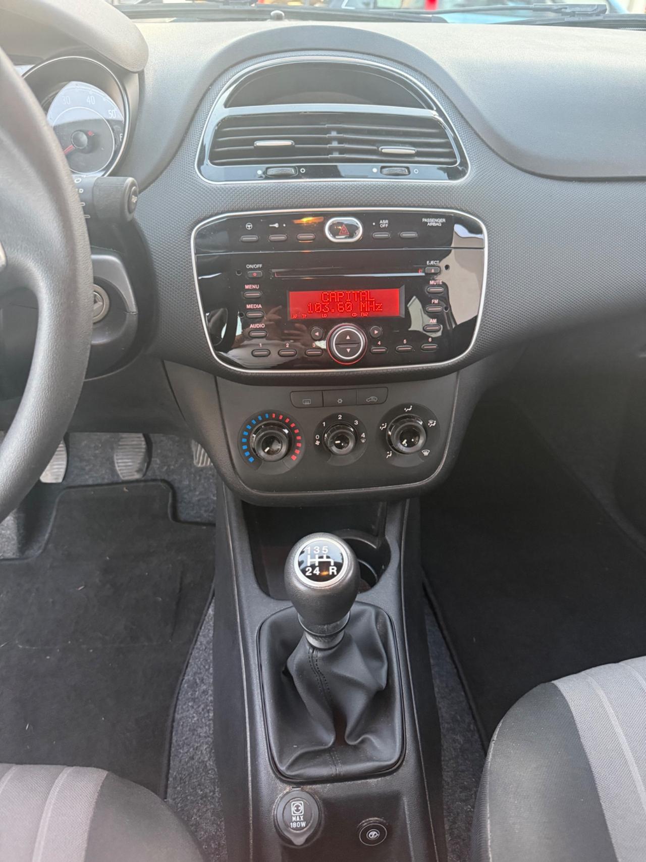 Fiat Punto 5p 1.2 Active CON GPL DI SERIE DALLA CASA MADRE, CLIMA,USB, LETTORE MP3,START & STOP