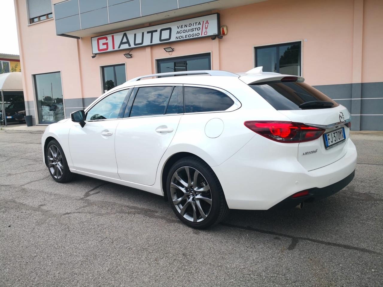 Mazda 6 2.2L Skyactiv-D 175CV Wagon ***TETTO***TELECAMERA***HEAD UP DISPLAY***