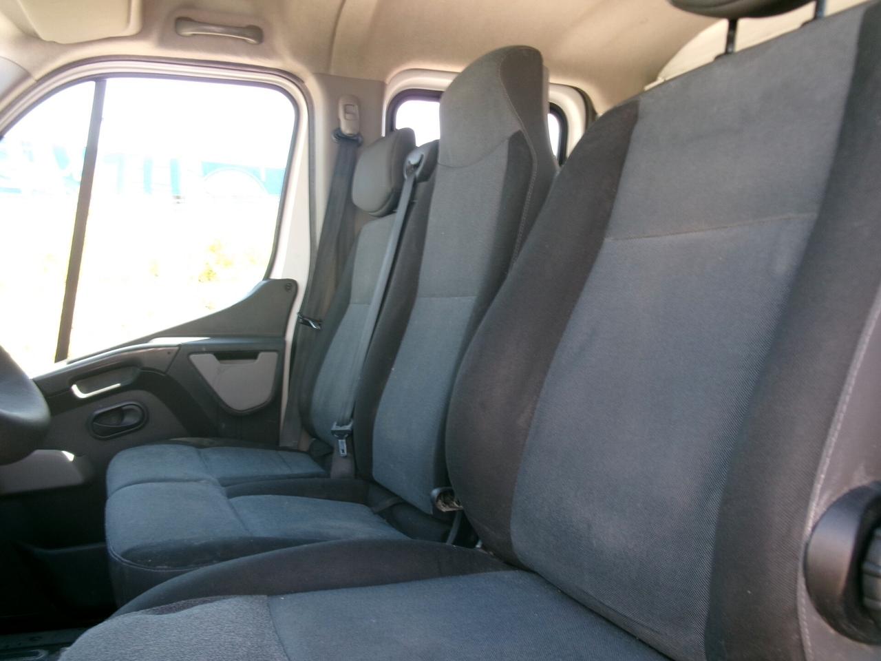 Renault Master 2.3 DCI 125CV E5 DOPPIA CABINA 7 POSTI RIBALTABILE TRILATERALE
