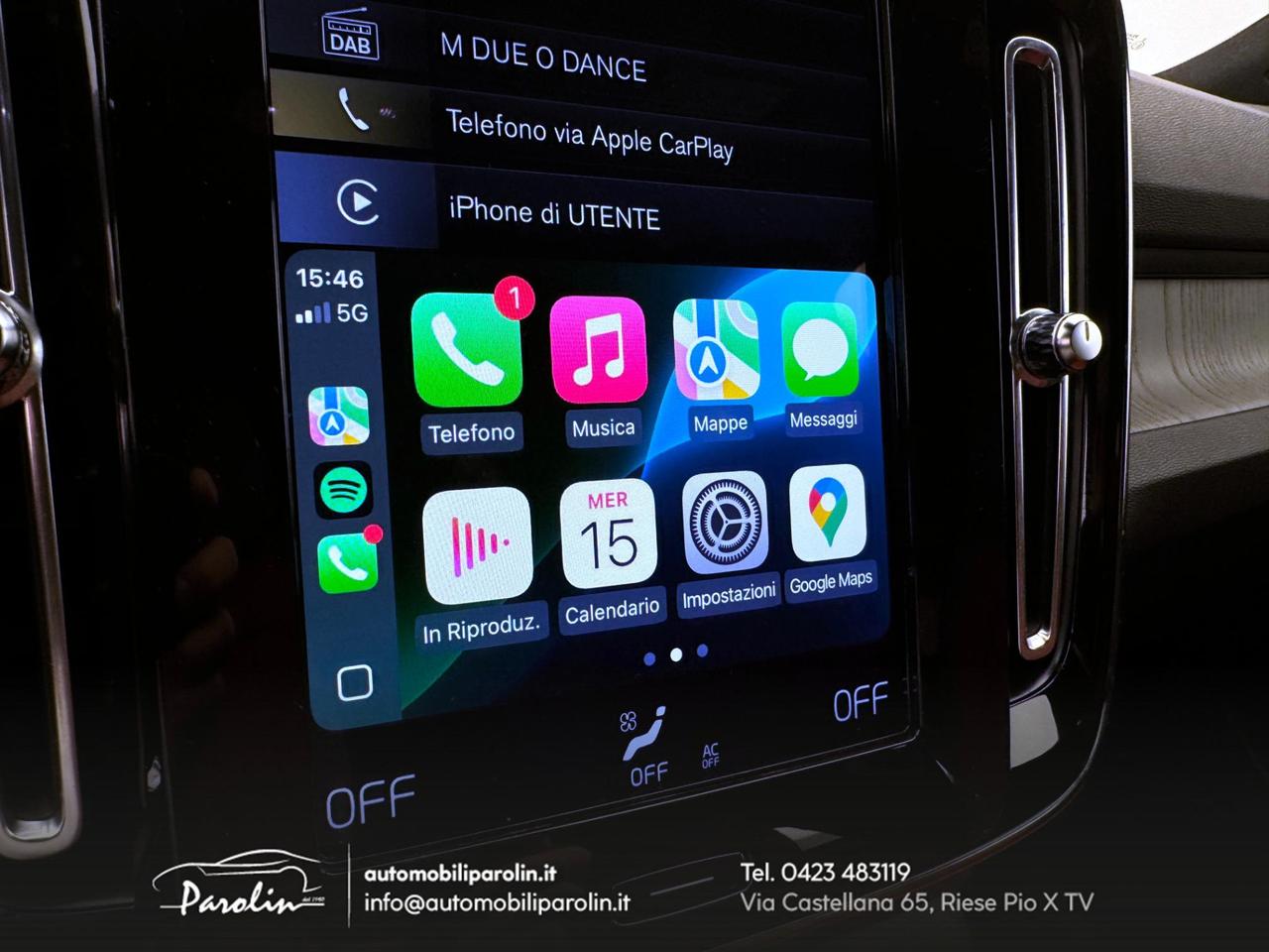 Volvo XC40 1.5 t5 phev Inscription Pelle-Park360-LED