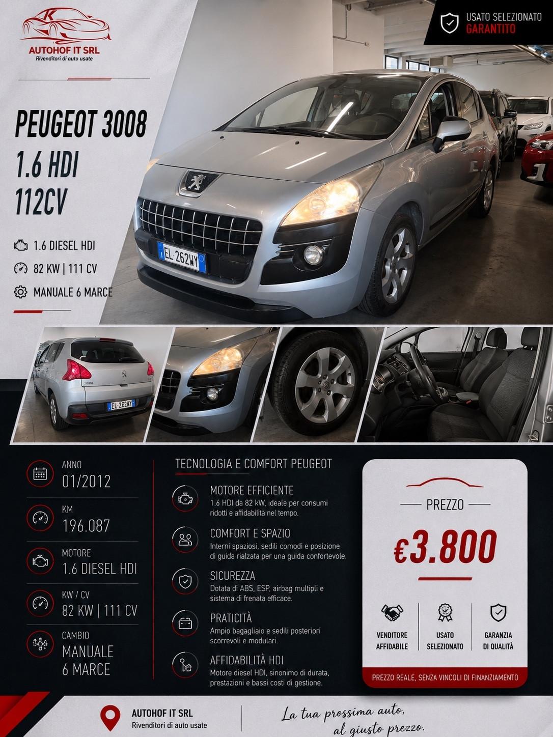 Peugeot 3008 1.6 HDi Business