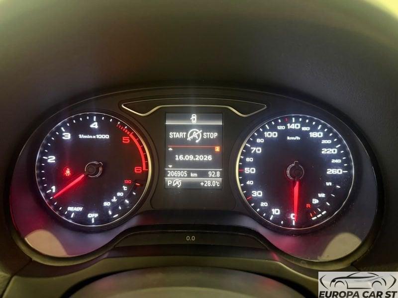Audi A3 1.6 TDI 110cv clean diesel S tronic Ambition