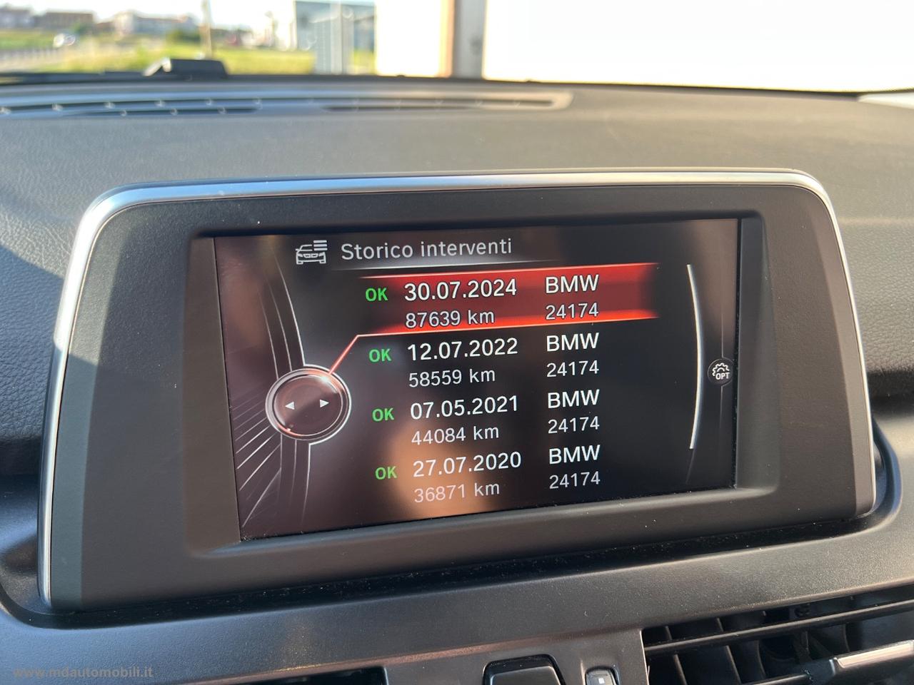 BMW 218i Active Tourer SOLO KM.96000 TAGLIANDI BMW