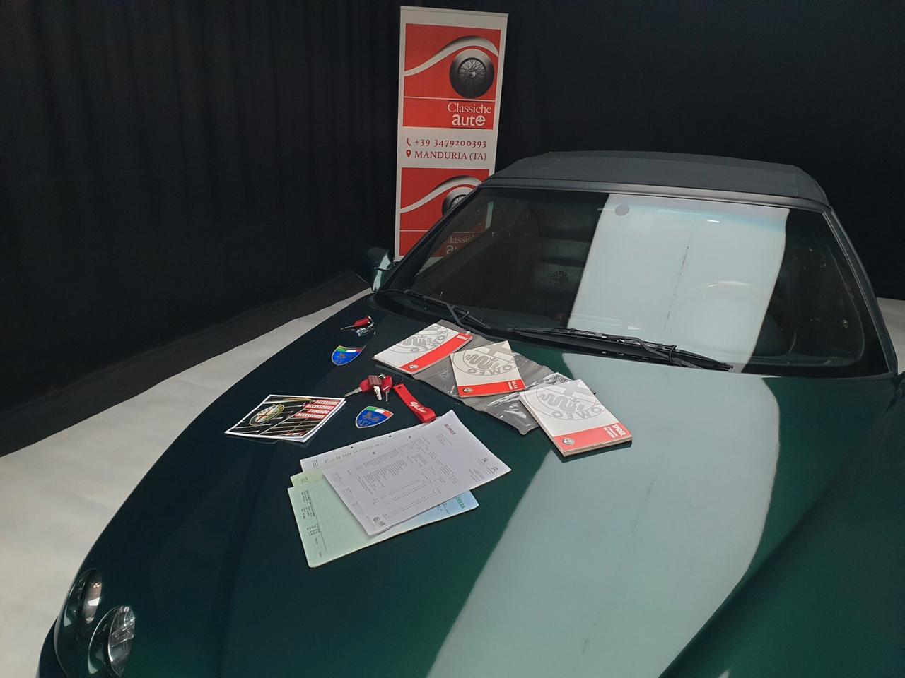 Alfa Romeo Spider 3.0i V6 L certif. ASI con C.R.S