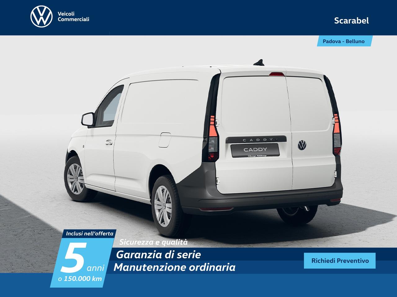 Volkswagen Caddy cargo maxi 2.0 tdi 102cv business my24
