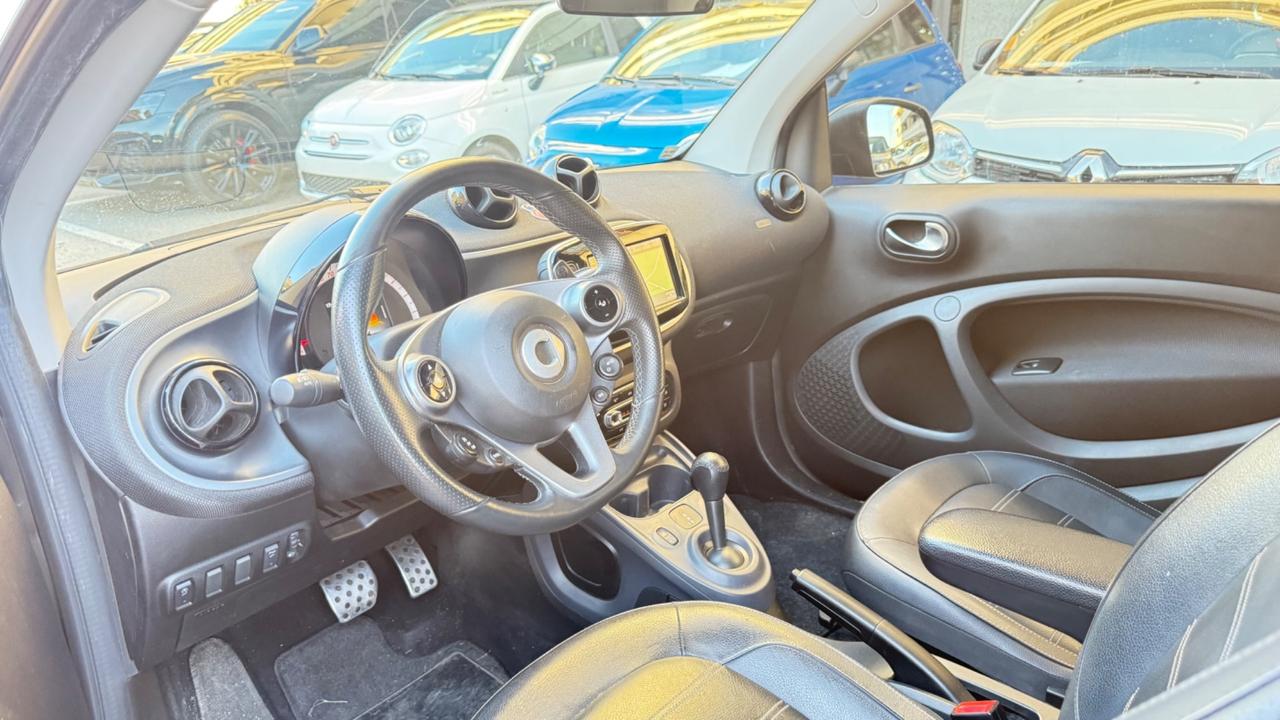 Smart ForTwo 90 0.9 Turbo twinamic Prime LED NAVI KAMERA CERCHI 16 PDC BLUETOOTH BRACCIOLO NERO OPACO