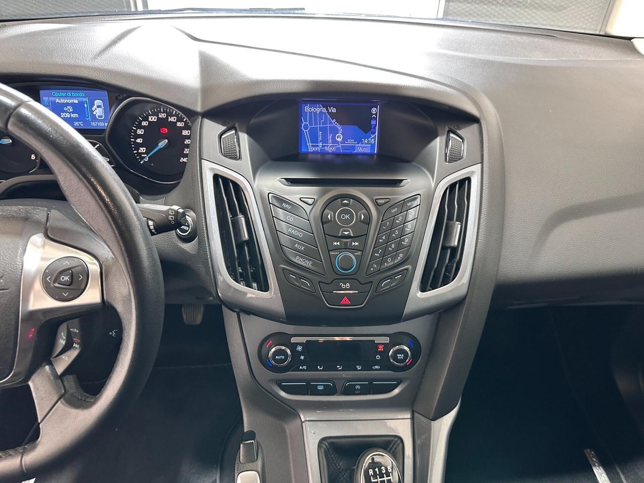Ford Focus 1.6 TDCi 115cv - 2013 - FULL OPTIONAL - NUOVA - UNICO PROP