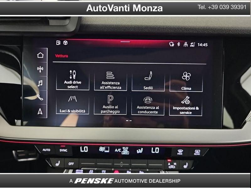 Audi A3 S3 SPB TFSI 310 CV quattro S tronic sport attitude