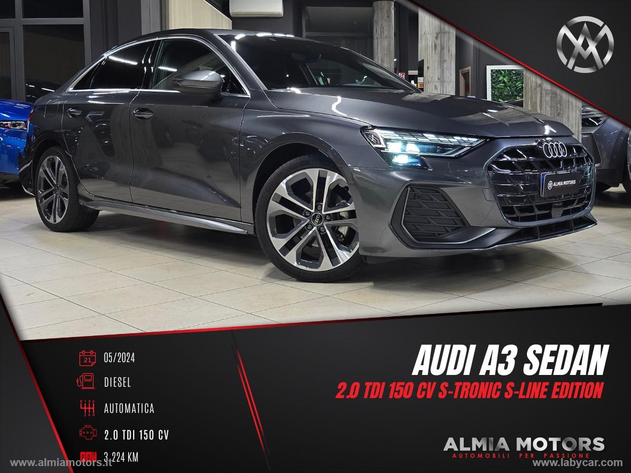 AUDI A3 Sedan 35 TDI S tronic S line edition